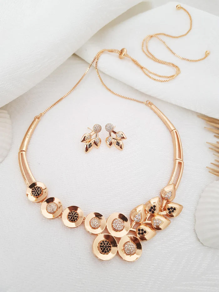 Premium Handcrafted American Diamond Necklace