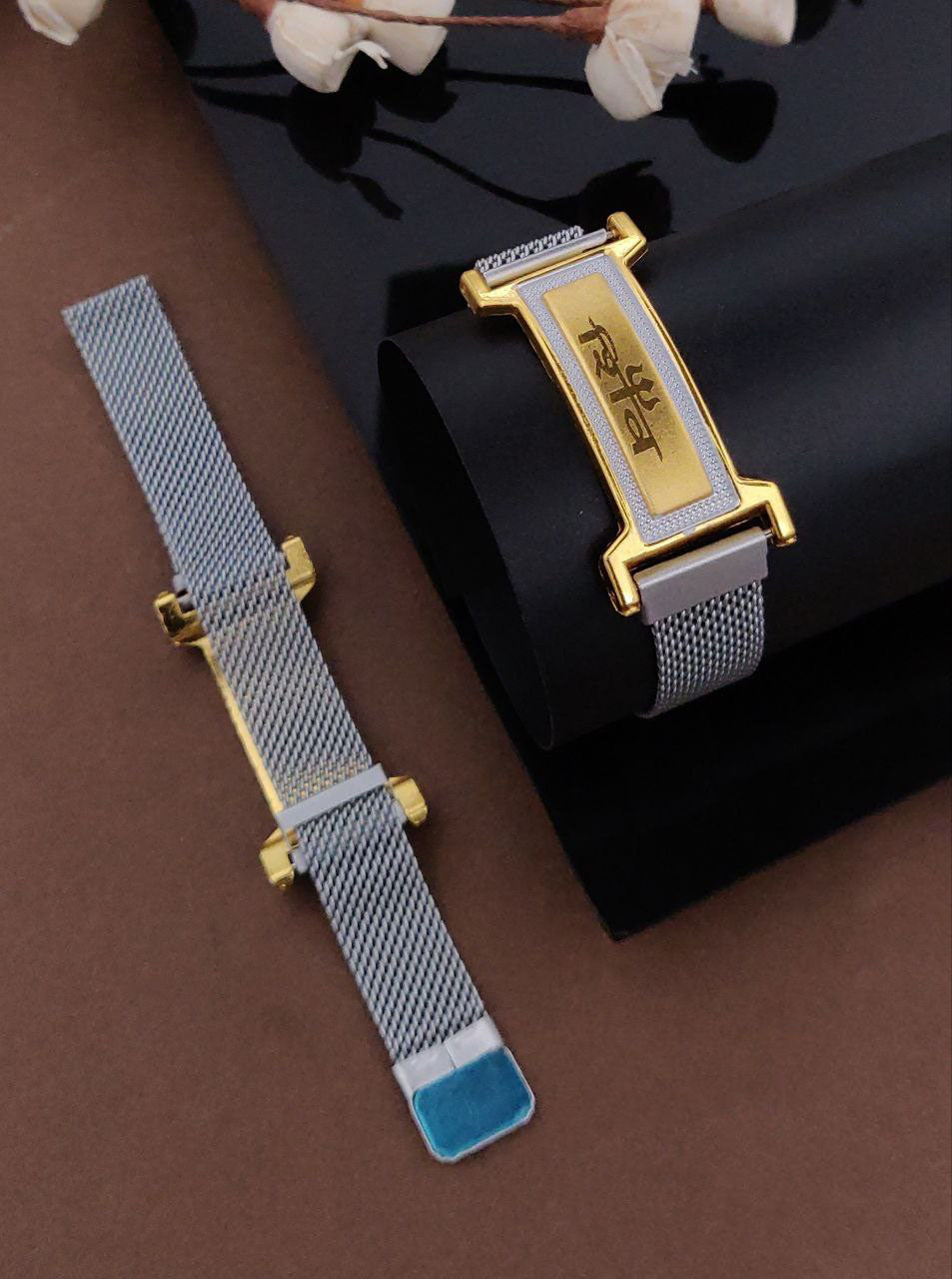Shiv Magnetic Metal Belt Adjustable Bracelet